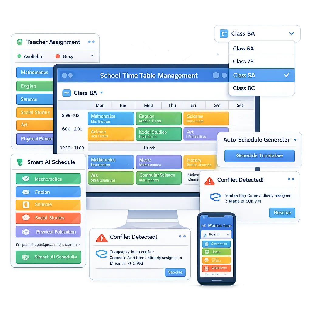 TimeTable Management System